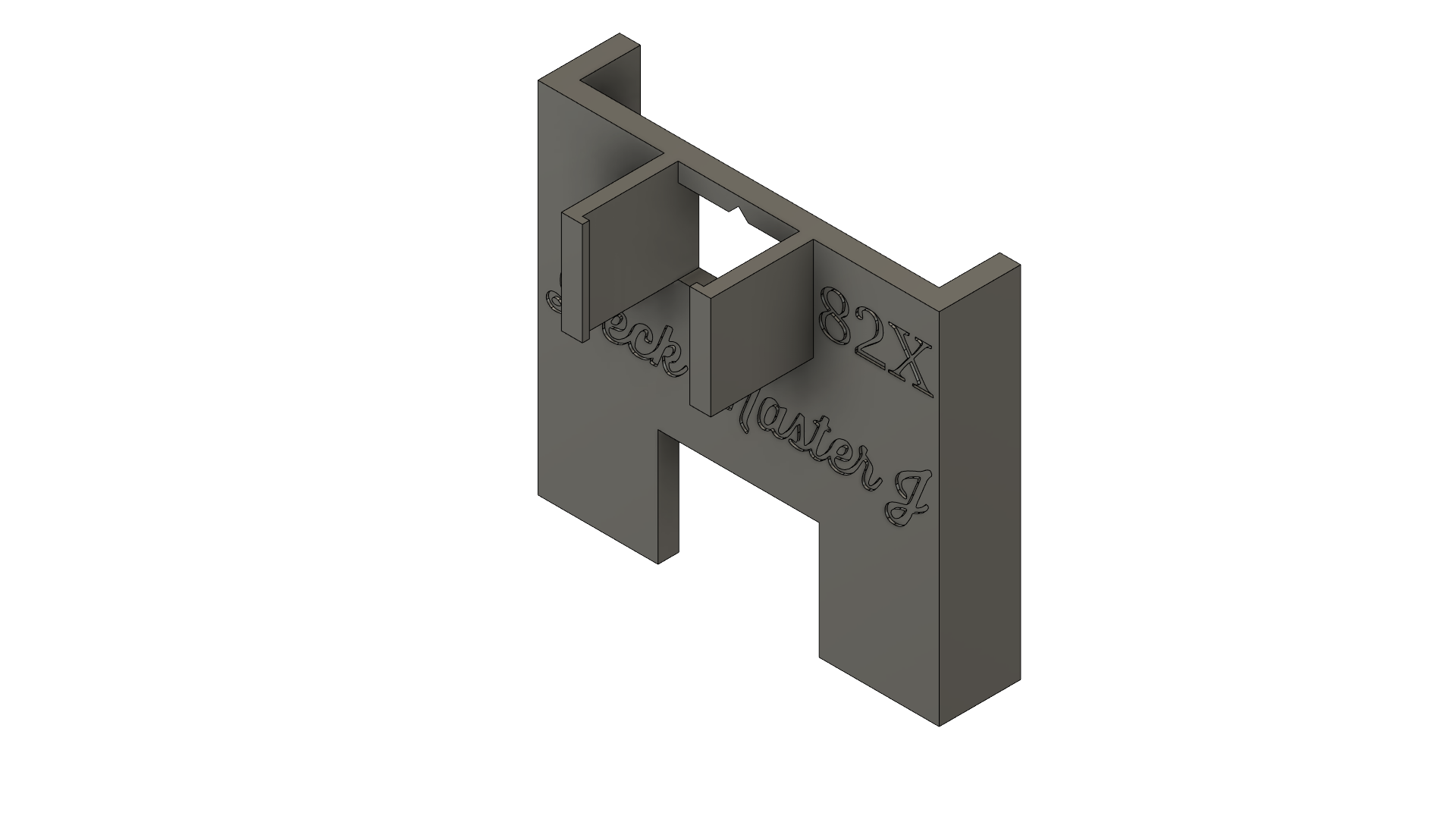 82X - Jig for IRX 3" Posts - Impressions Rail Express Jig - FILE