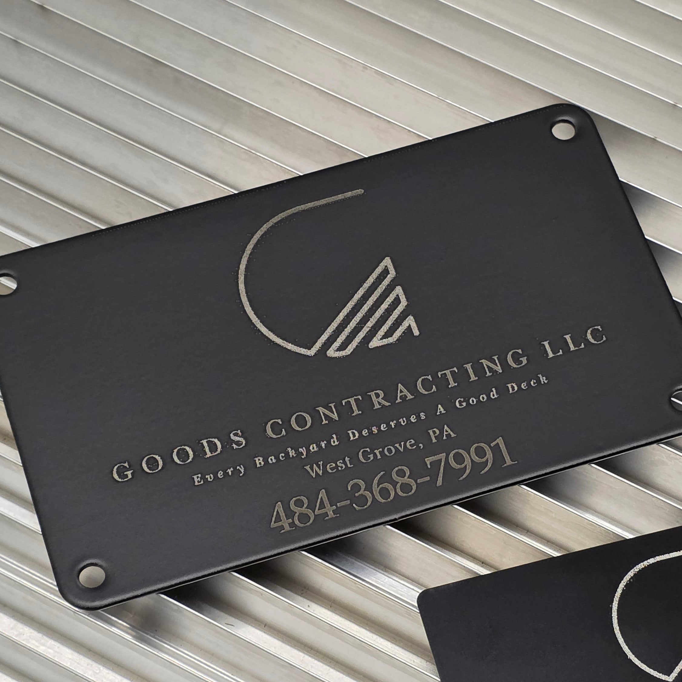 Customized Deck Signature Plates